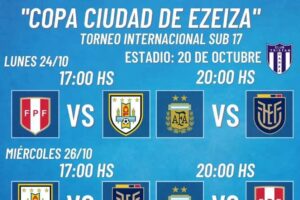 Lee más sobre el artículo COPA CIUDAD DE EZEIZA